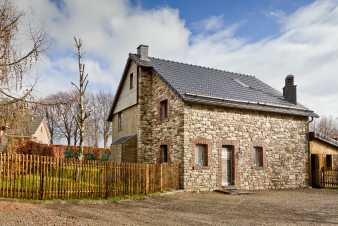 Charming authentic holiday house for 10 people to rent in Robertville