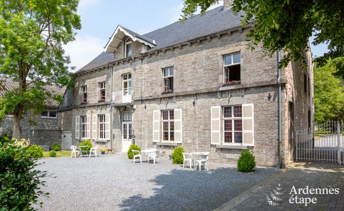 Holiday cottage in Rochefort for 21 persons in the Ardennes