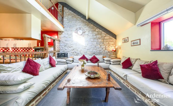 Holiday home for 12 guests for rent in the Ardennes (Rochefort)