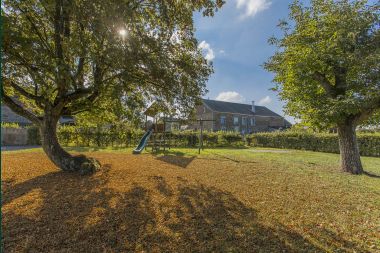 Spacious holiday home in Rochefort in the Ardennes for 24 people with sauna, games room and private garden