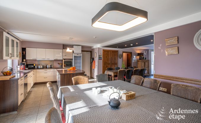 Holiday cottage in Rochefort for 36 persons in the Ardennes