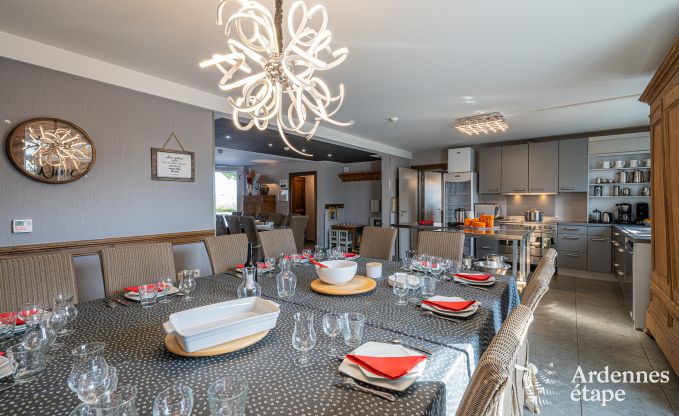 Holiday cottage in Rochefort for 36 persons in the Ardennes