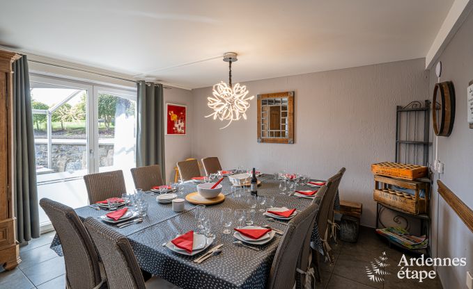 Holiday cottage in Rochefort for 36 persons in the Ardennes