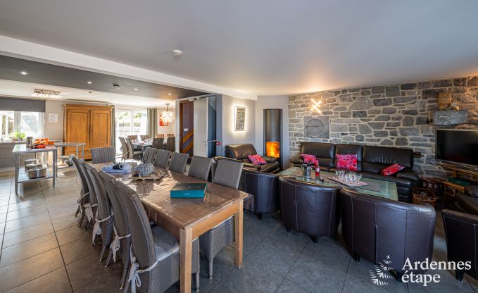 Holiday cottage in Rochefort for 36 persons in the Ardennes