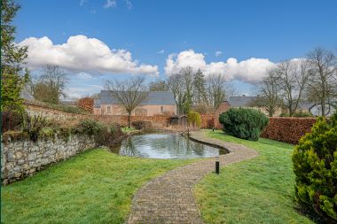 High-end holiday home for 32 people in Rochefort with private bathrooms and natural swimming pool