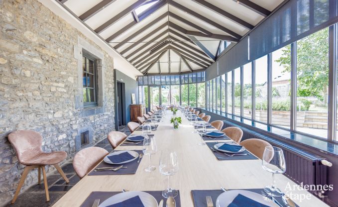 Luxury villa in Rochefort for 28/30 persons in the Ardennes