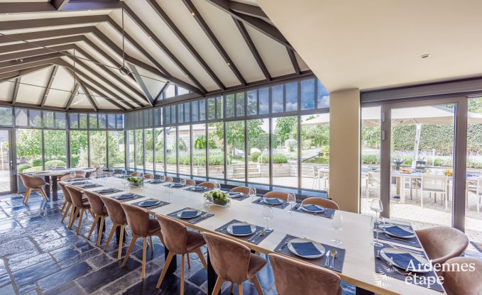 Luxury villa in Rochefort for 28/30 persons in the Ardennes