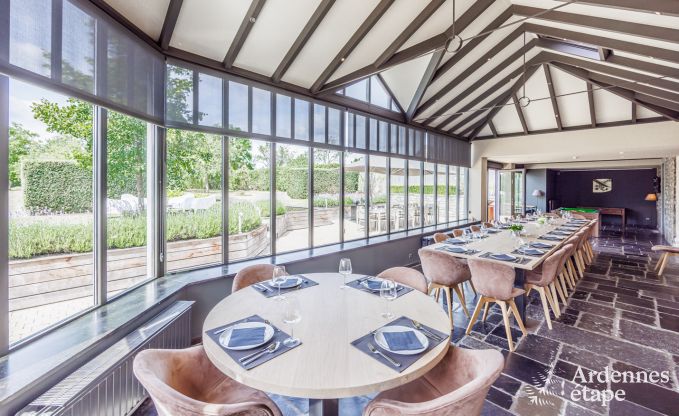 Luxury villa in Rochefort for 28/30 persons in the Ardennes