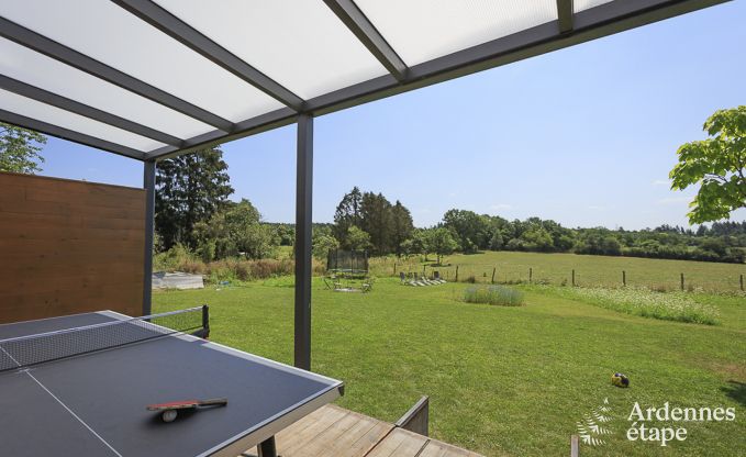 Holiday cottage in Rochefort for 12/14 persons in the Ardennes