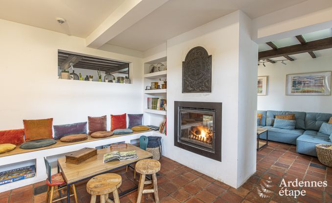 Holiday cottage in Rochefort for 12/14 persons in the Ardennes