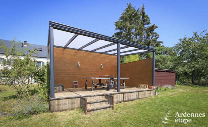 Holiday cottage in Rochefort for 12/14 persons in the Ardennes