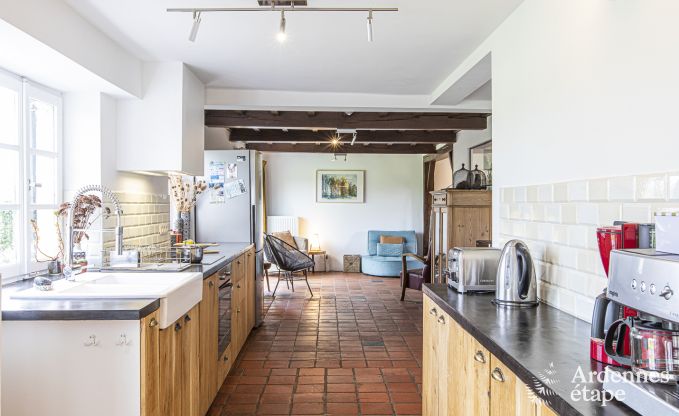 Holiday cottage in Rochefort for 12/14 persons in the Ardennes