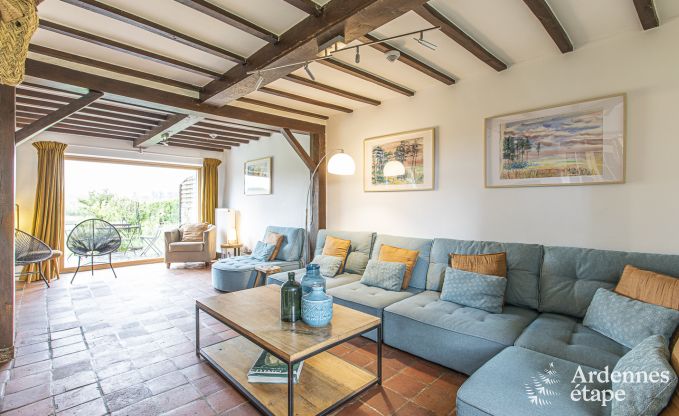 Holiday cottage in Rochefort for 12/14 persons in the Ardennes