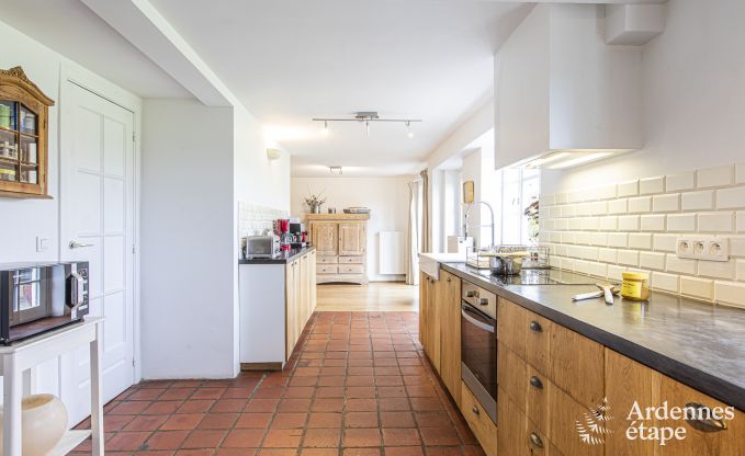 Holiday cottage in Rochefort for 12/14 persons in the Ardennes