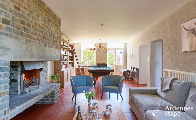 Holiday cottage in Rochefort for 8 persons in the Ardennes