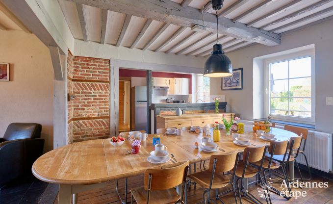 Holiday cottage in Rochefort for 8 persons in the Ardennes