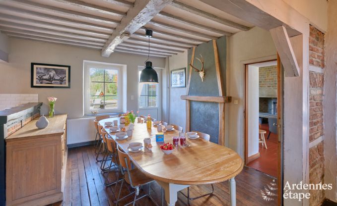 Holiday cottage in Rochefort for 8 persons in the Ardennes