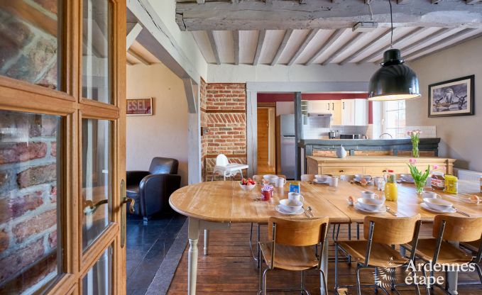 Holiday cottage in Rochefort for 8 persons in the Ardennes