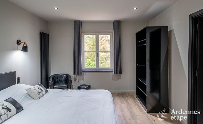 High-end holiday home for 32 people in Rochefort with private bathrooms and natural swimming pool