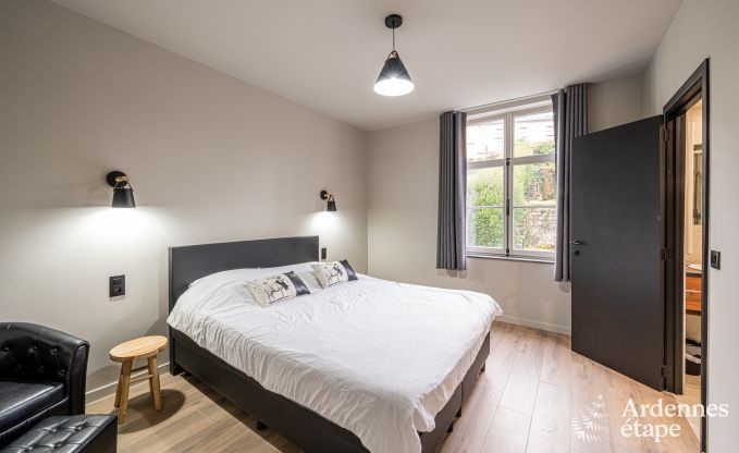 High-end holiday home for 32 people in Rochefort with private bathrooms and natural swimming pool