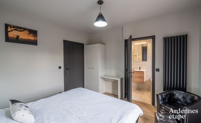 High-end holiday home for 32 people in Rochefort with private bathrooms and natural swimming pool