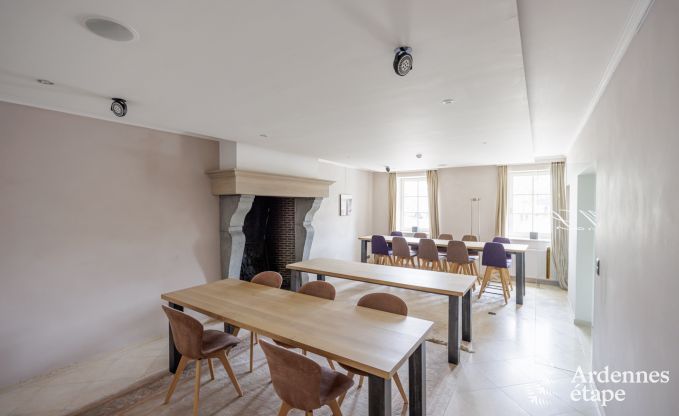 Luxury villa in Rochefort for 20 persons in the Ardennes