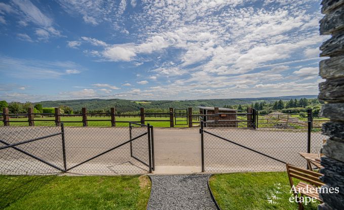 Holiday home with stunning views for 2 people in Rochehaut, Ardennes