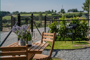 Cozy single-level holiday home for 2 people in Rochehaut with view