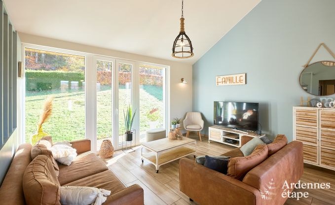 Modern holiday home in Rochehaut in the Ardennes
