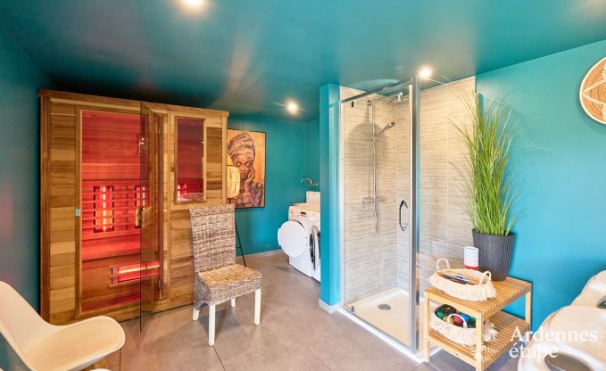 Modern holiday home in Rochehaut in the Ardennes