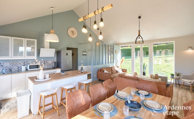 Modern holiday home in Rochehaut in the Ardennes