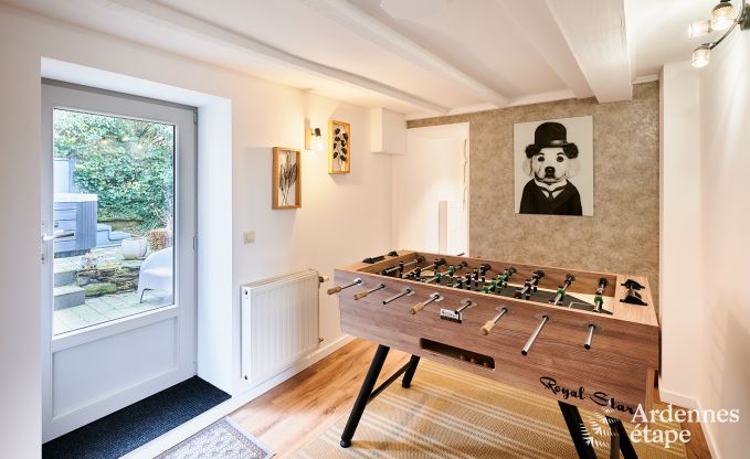 Cozy holiday home in Rochehaut for 6-7 people with jacuzzi, private garden and near hiking trails