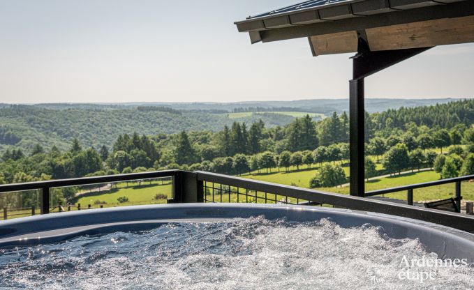 Modern villa in Rochehaut: spacious accommodation for 12 people with private garden and hot tub