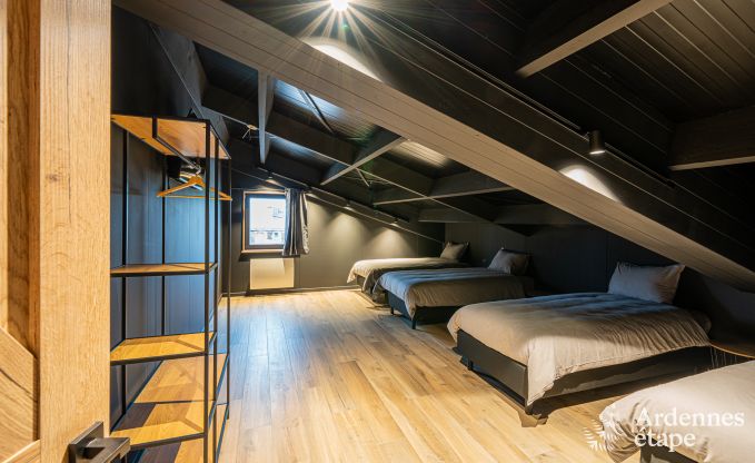 Modern villa in Rochehaut: spacious accommodation for 12 people with private garden and hot tub