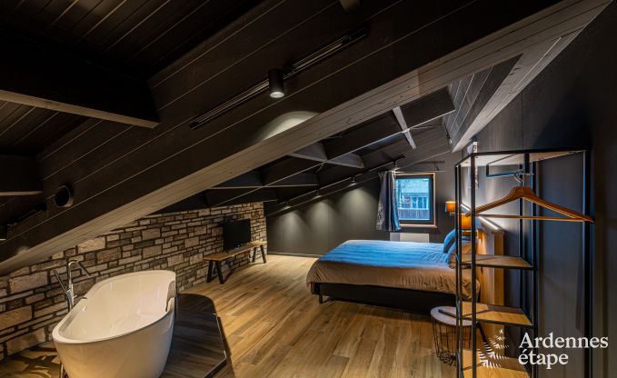 Modern villa in Rochehaut: spacious accommodation for 12 people with private garden and hot tub