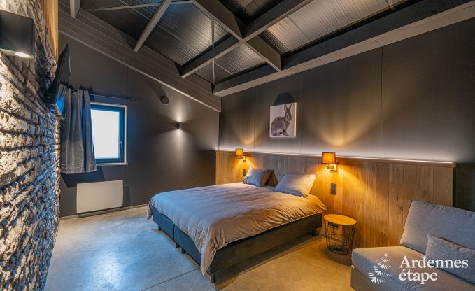 Modern villa in Rochehaut: spacious accommodation for 12 people with private garden and hot tub