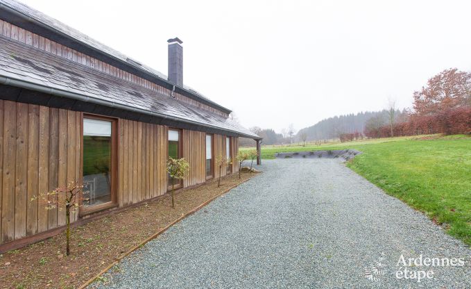 Chalet-style holiday house for 9 people in the Ardennes (Saint-Hubert)