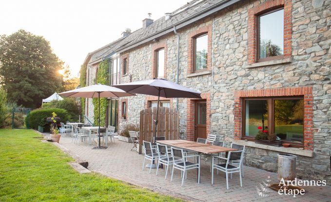 Holiday cottage in Saint- Hubert for 9 persons in the Ardennes