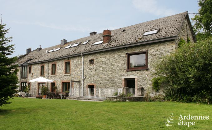 Holiday cottage in Saint- Hubert for 9 persons in the Ardennes