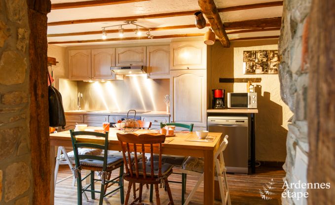 Holiday cottage in Saint-Hubert for 8/9 persons in the Ardennes