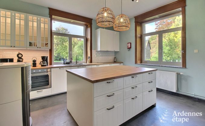 Spacious holiday home in Saint-Hubert with playroom, garden and 6 bedrooms for 20 people in the Ardennes