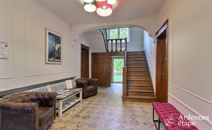 Spacious holiday home in Saint-Hubert with playroom, garden and 6 bedrooms for 20 people in the Ardennes