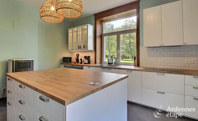 Spacious holiday home in Saint-Hubert with playroom, garden and 6 bedrooms for 20 people in the Ardennes