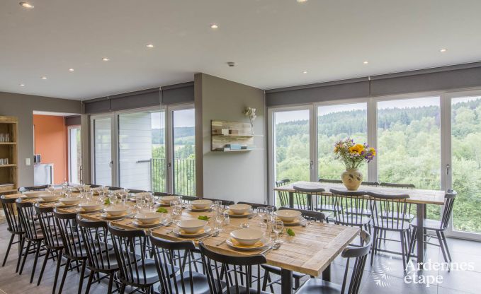 Luxury villa in Saint- Hubert for 18/20 persons in the Ardennes
