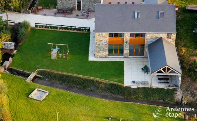 Historic castle in Sainte-Ode for 46 people, with swimming pool