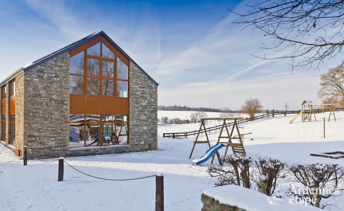 Historic castle in Sainte-Ode for 46 people, with swimming pool