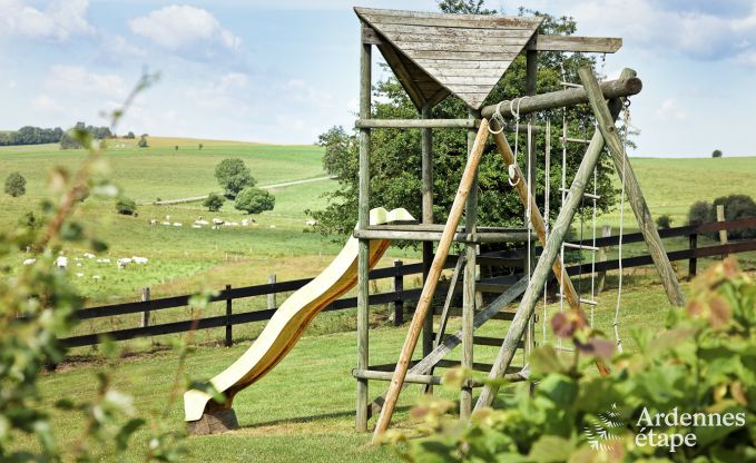 Historic castle in Sainte-Ode for 46 people, with swimming pool