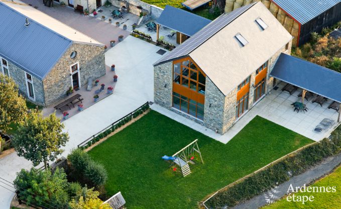 Historic castle in Sainte-Ode for 46 people, with swimming pool