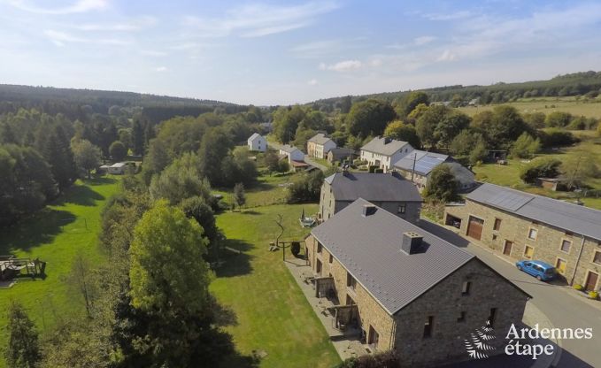 Holiday home in Sainte-Ode: haven of peace in the Ardennes for 6 people with modern amenities