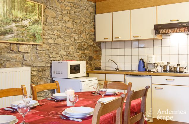 Holiday home in Sainte-Ode: haven of peace in the Ardennes for 6 people with modern amenities